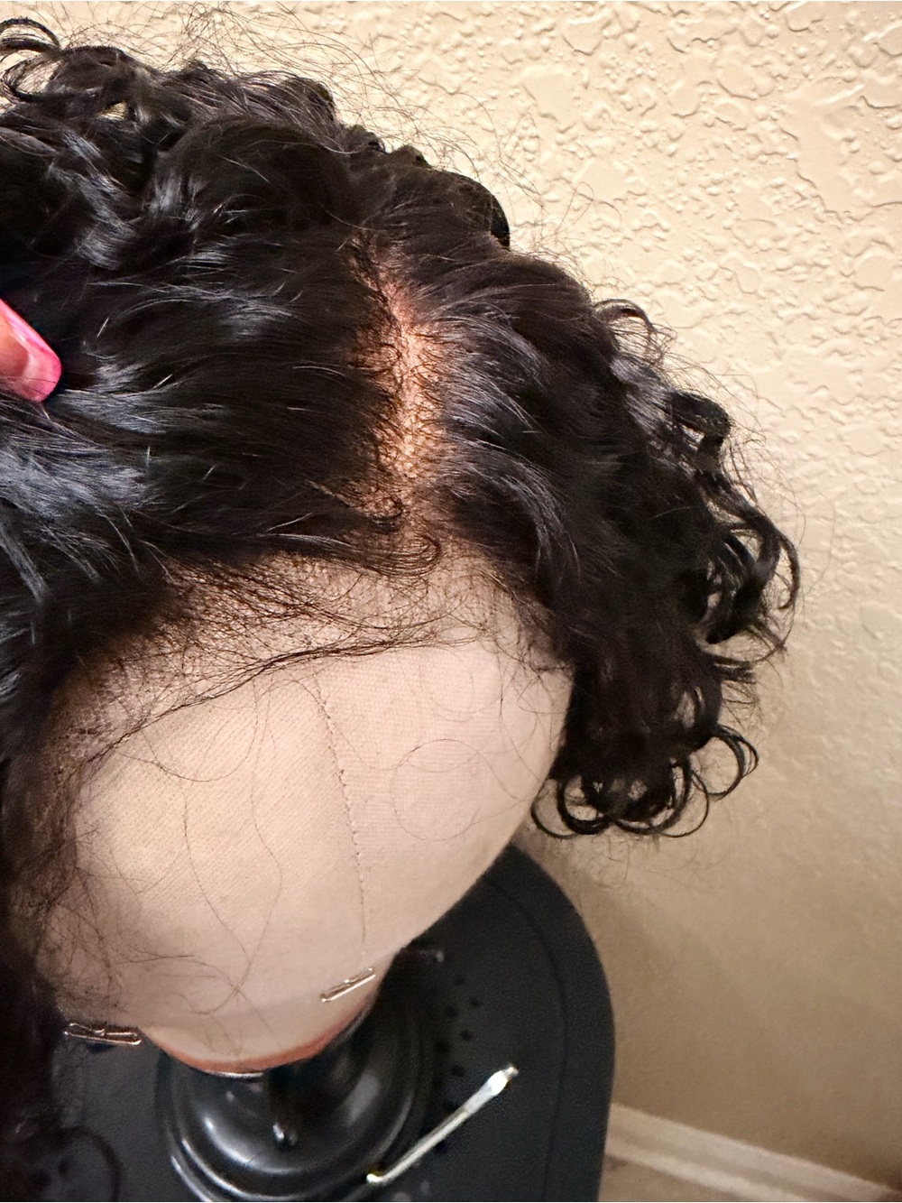 Human Hair Wet and Wavy Wig - Picture 8 of 16
